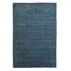 Tappeto da Salotto Prodotto su Telaio Manuale in Viscosa Lana e Cotone - Cristel Viadurini