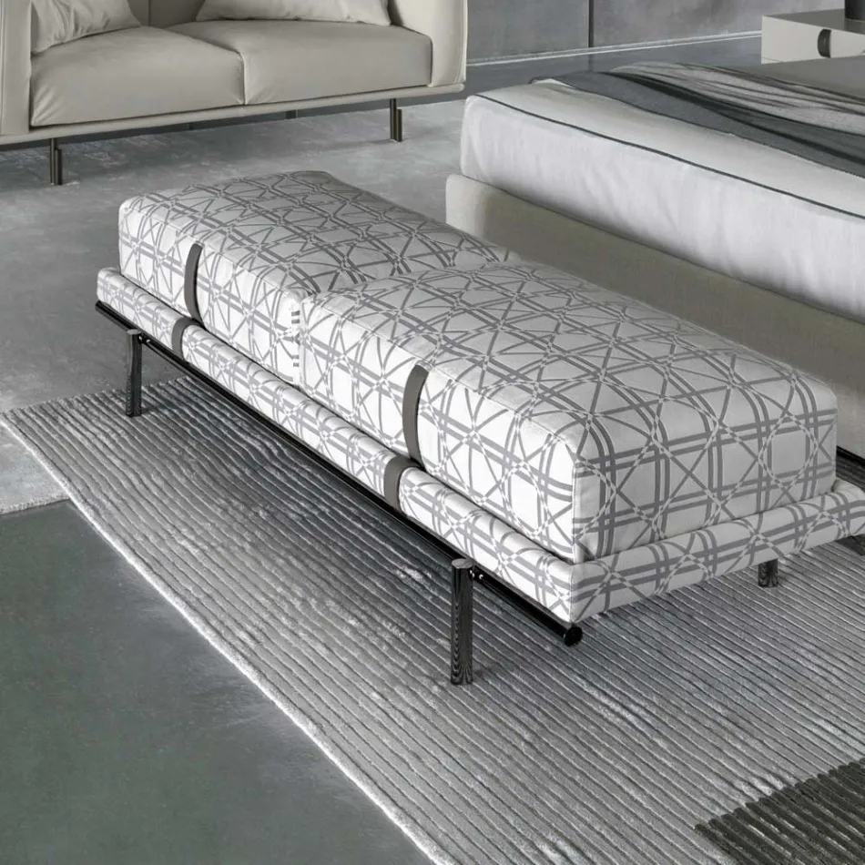 Tappeto Fatto a Mano Componibile Colorato in Viscosa Tessuto in India - Gilberto Viadurini