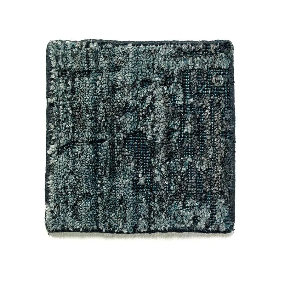 Tappeto Moderno da Salotto Annodato a Mano in Seta di Bambù e Cotone - Buba Viadurini