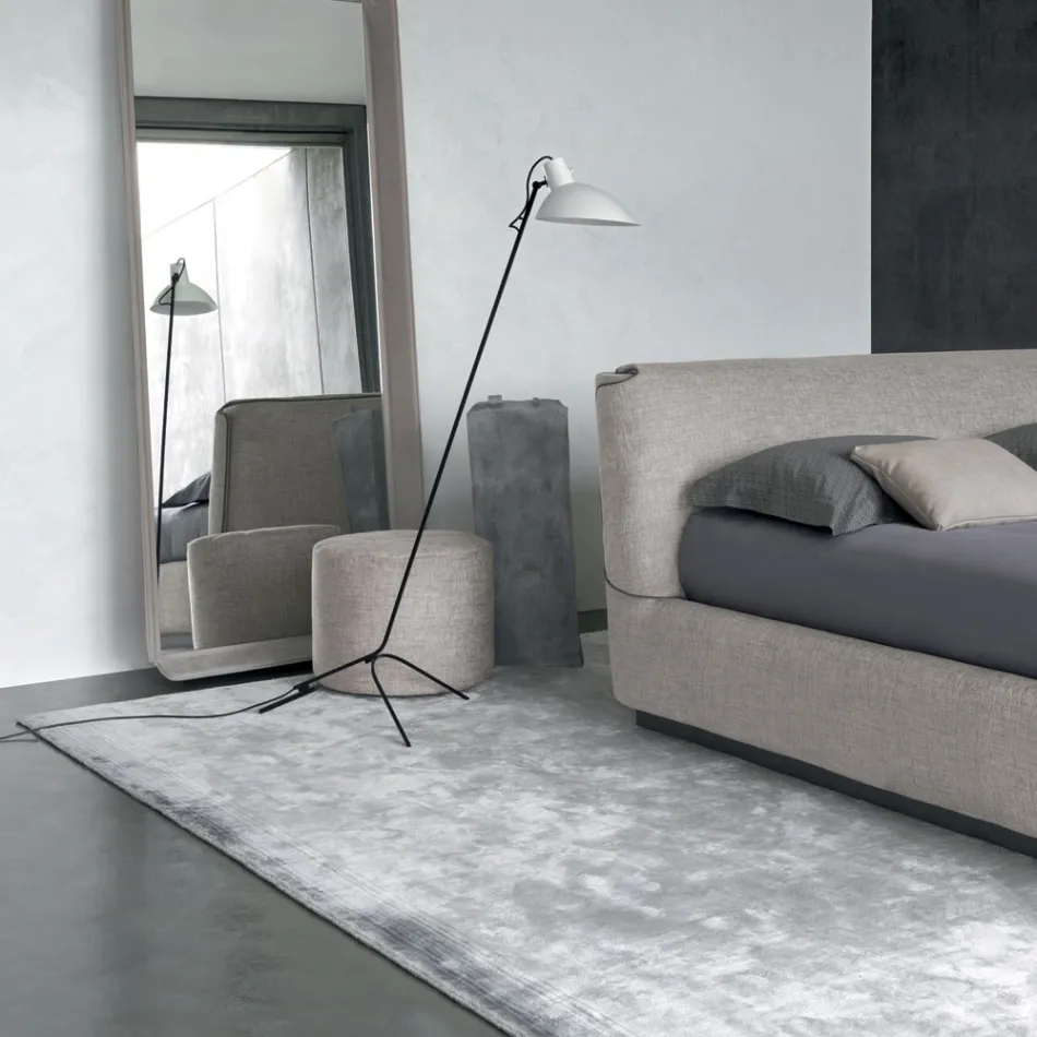 Tappeto Salotto Fatto a Mano in Viscosa Alta Qualità Tessuto in India - Bonnet Viadurini