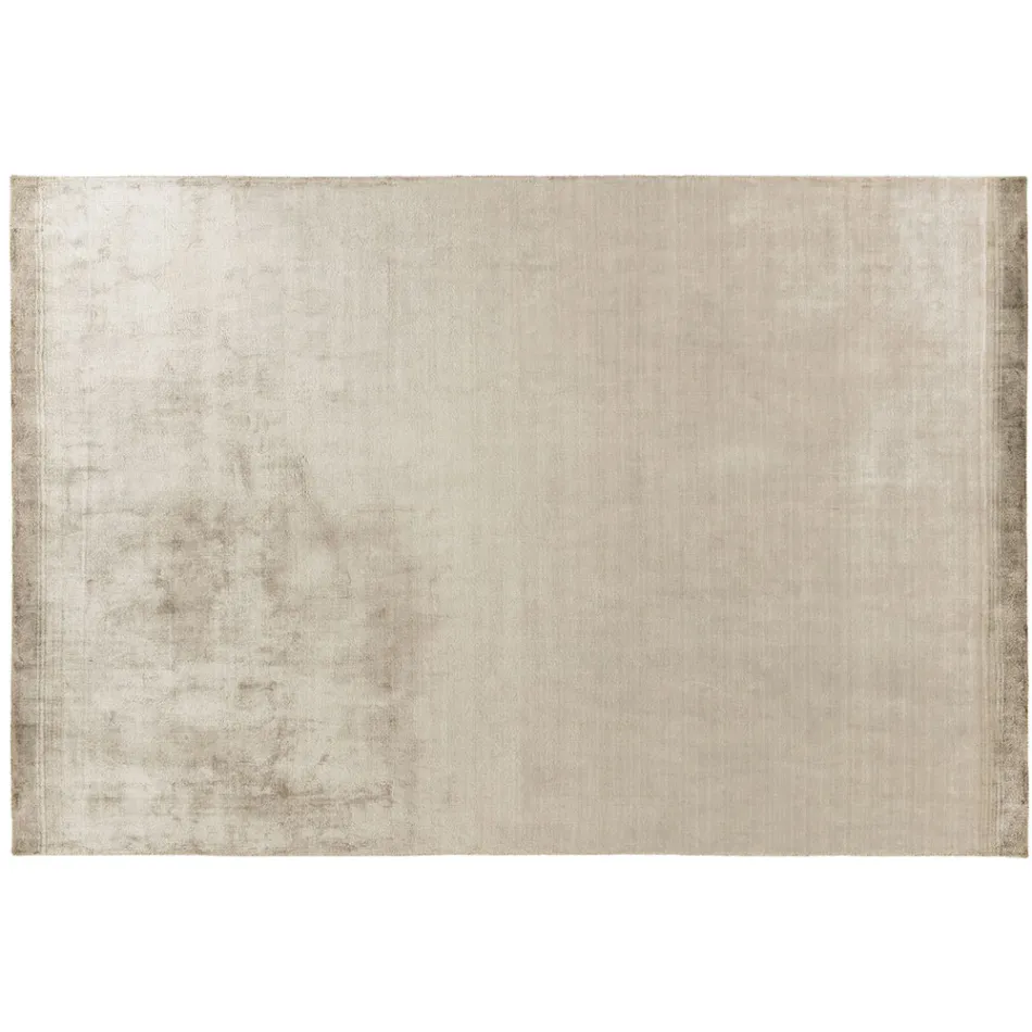 Tappeto Salotto Fatto a Mano in Viscosa Alta Qualità Tessuto in India - Bonnet Viadurini