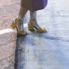 Tappeto Salotto Fatto a Mano in Viscosa Alta Qualità Tessuto in India - Bonnet Viadurini