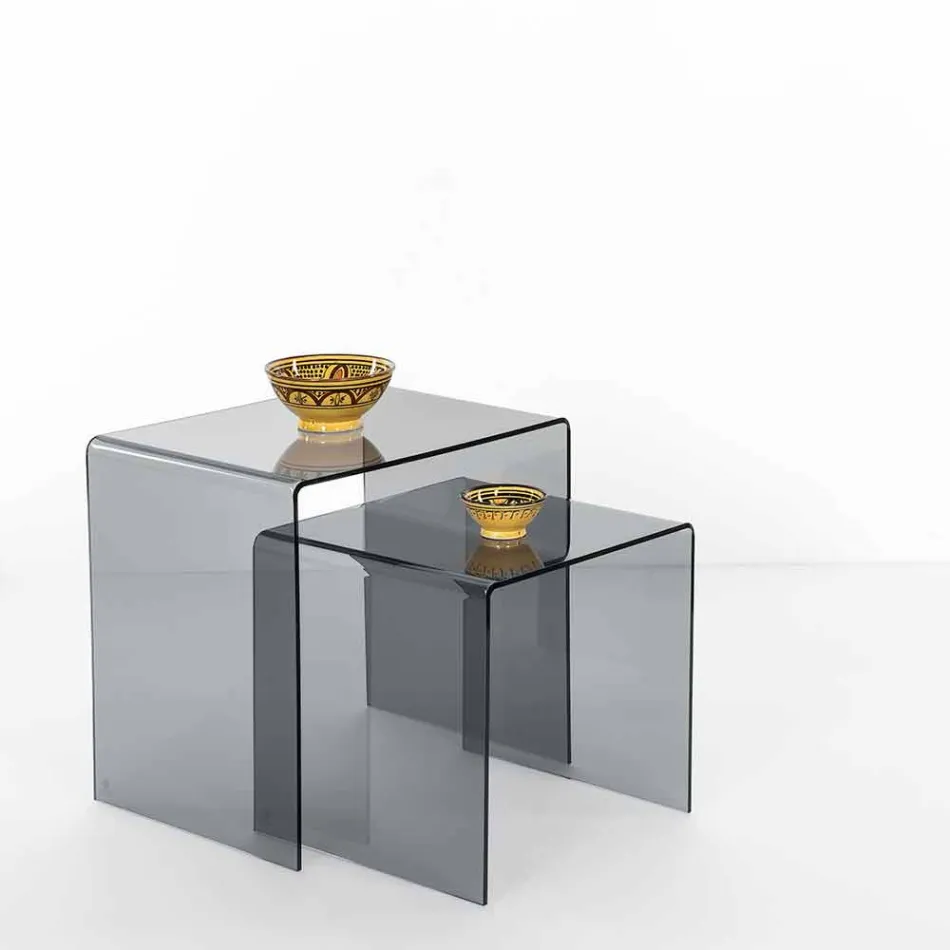 Tavolini di design in plexiglass colorato prodotti in Italia, Spinoso Viadurini