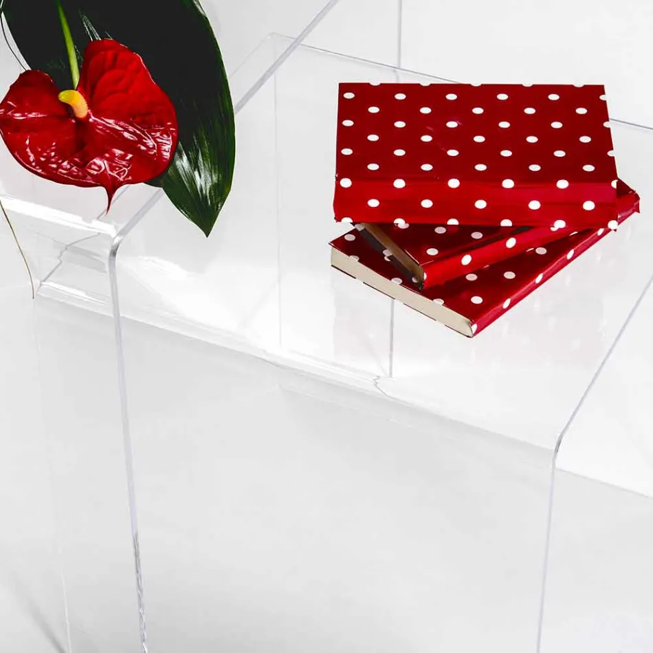 Tavolini di design in plexiglass colorato prodotti in Italia, Spinoso Viadurini