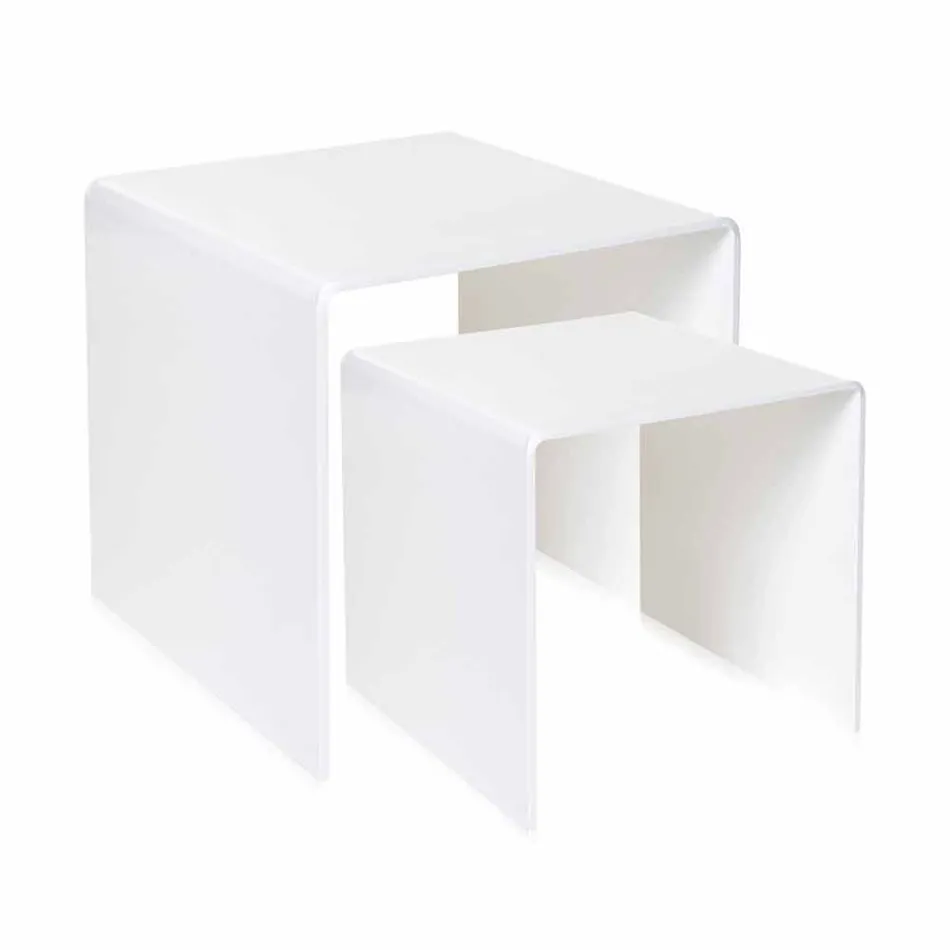 Tavolini di design in plexiglass colorato prodotti in Italia, Spinoso Viadurini