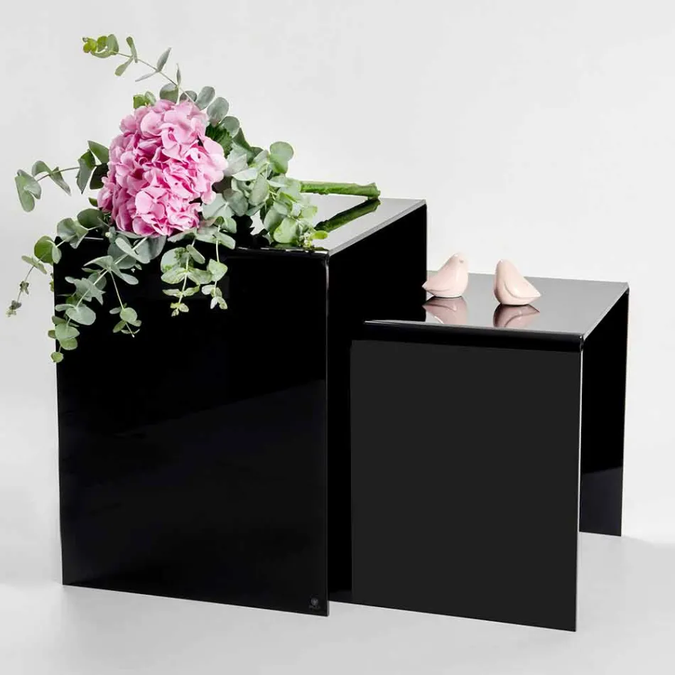 Tavolini di design in plexiglass colorato prodotti in Italia, Spinoso Viadurini