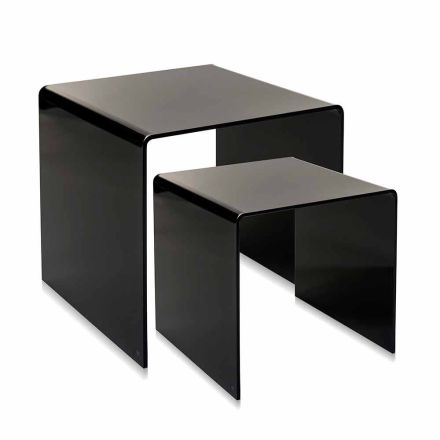 Tavolini di design in plexiglass colorato prodotti in Italia, Spinoso Viadurini