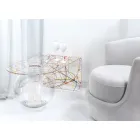 Tavolino a ponte moderno in plexiglass realizzato in Italia, Bolly Viadurini