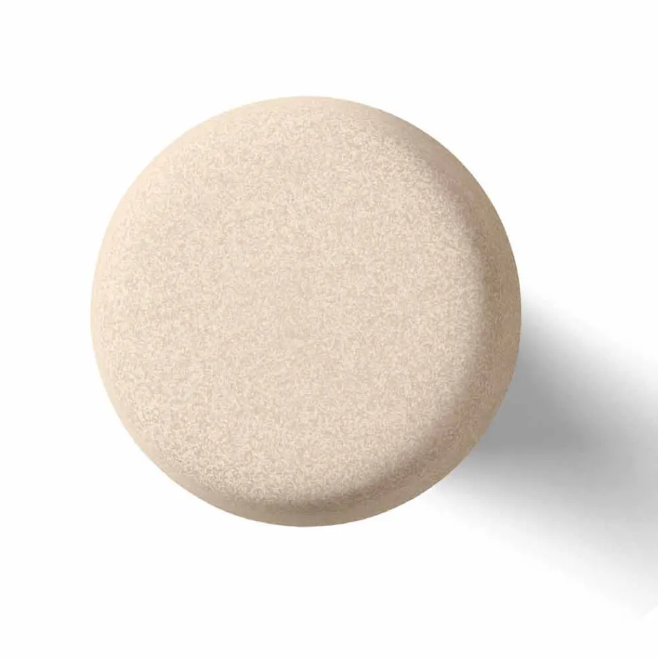 Tavolino Alto Rotondo da Esterno in Polietilene e HPL Made in Italy - Desmond Viadurini