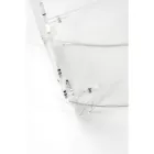 Tavolino Basso Comodino in Plexiglass Trasparente Made in Italy - Alamain Viadurini