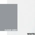 Tavolino Basso da Esterno in Alluminio e Laminato di Design Moderno - Carmine2 Viadurini