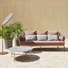 Tavolino Basso Piano Hpl o Ceramica Made in Italy - Emmacross by Varaschin Viadurini