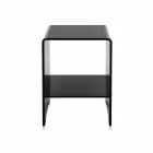 Tavolino / comodino nero design moderno Mimi, made in Italy Viadurini
