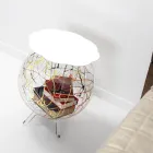 Tavolino Comodino Versatile in Plexiglass Colorato Riciclabile - Paolone Viadurini