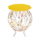 Tavolino Comodino Versatile in Plexiglass Colorato Riciclabile - Paolone Viadurini