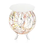 Tavolino Comodino Versatile in Plexiglass Colorato Riciclabile - Paolone Viadurini