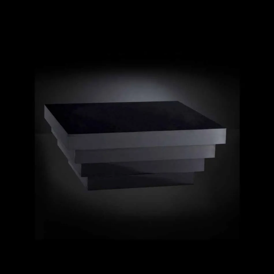 Tavolino da caffè di design Silhouette Cadeau in fibra di legno Viadurini