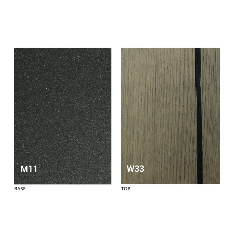 Tavolino da Caffè di Design Trasformabile in Legno Made in Italy - Vincenzo Viadurini