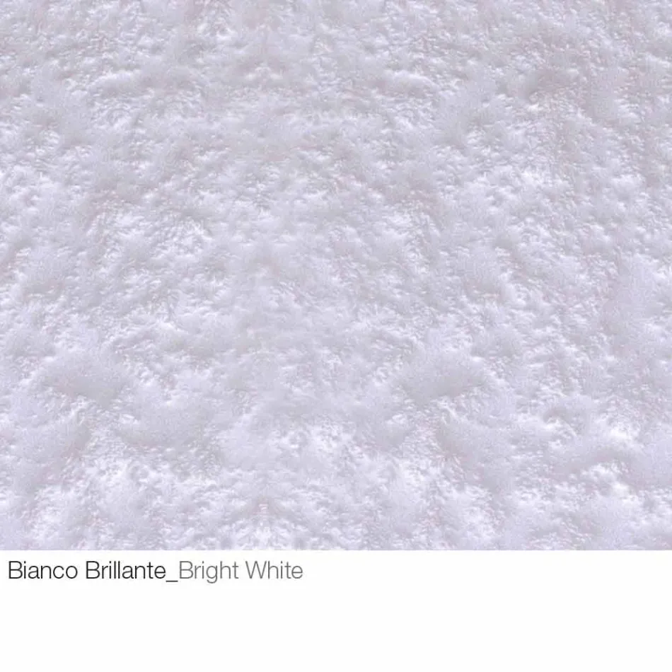 Tavolino da Caffè in Cristallo Forgiato e Metallo Made in Italy - Montebianco Viadurini