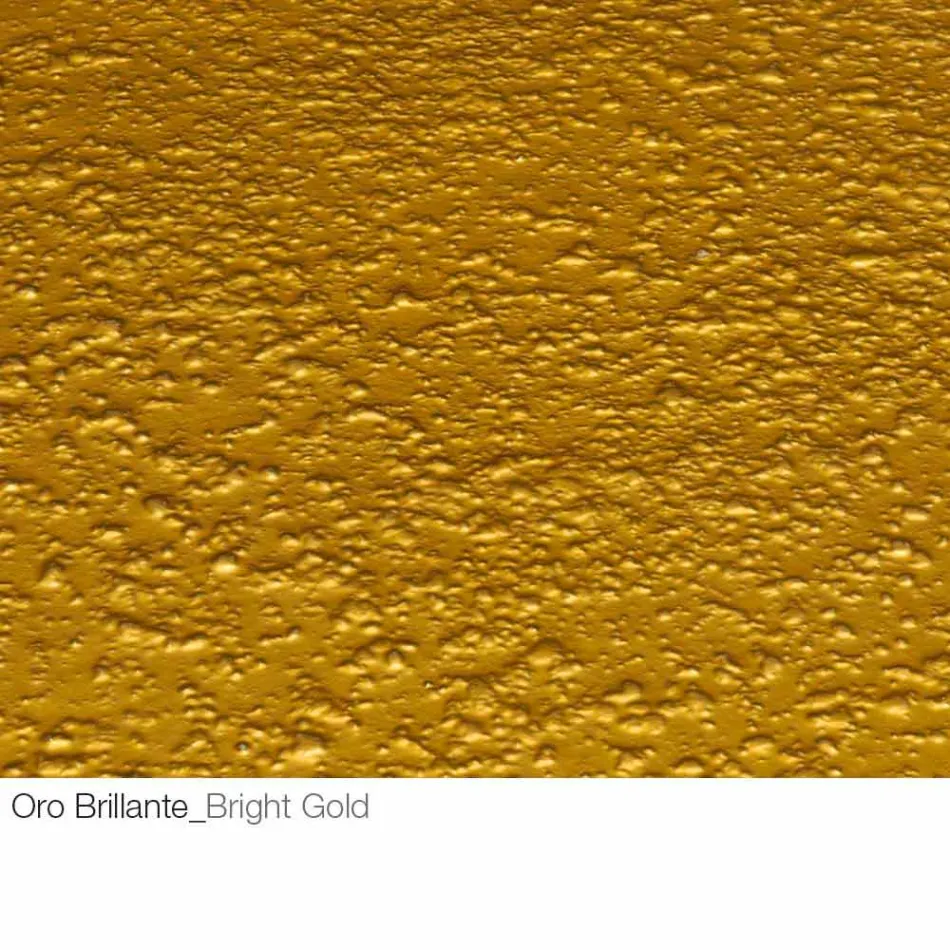 Tavolino da Caffè in Cristallo Forgiato e Metallo Made in Italy - Montebianco Viadurini