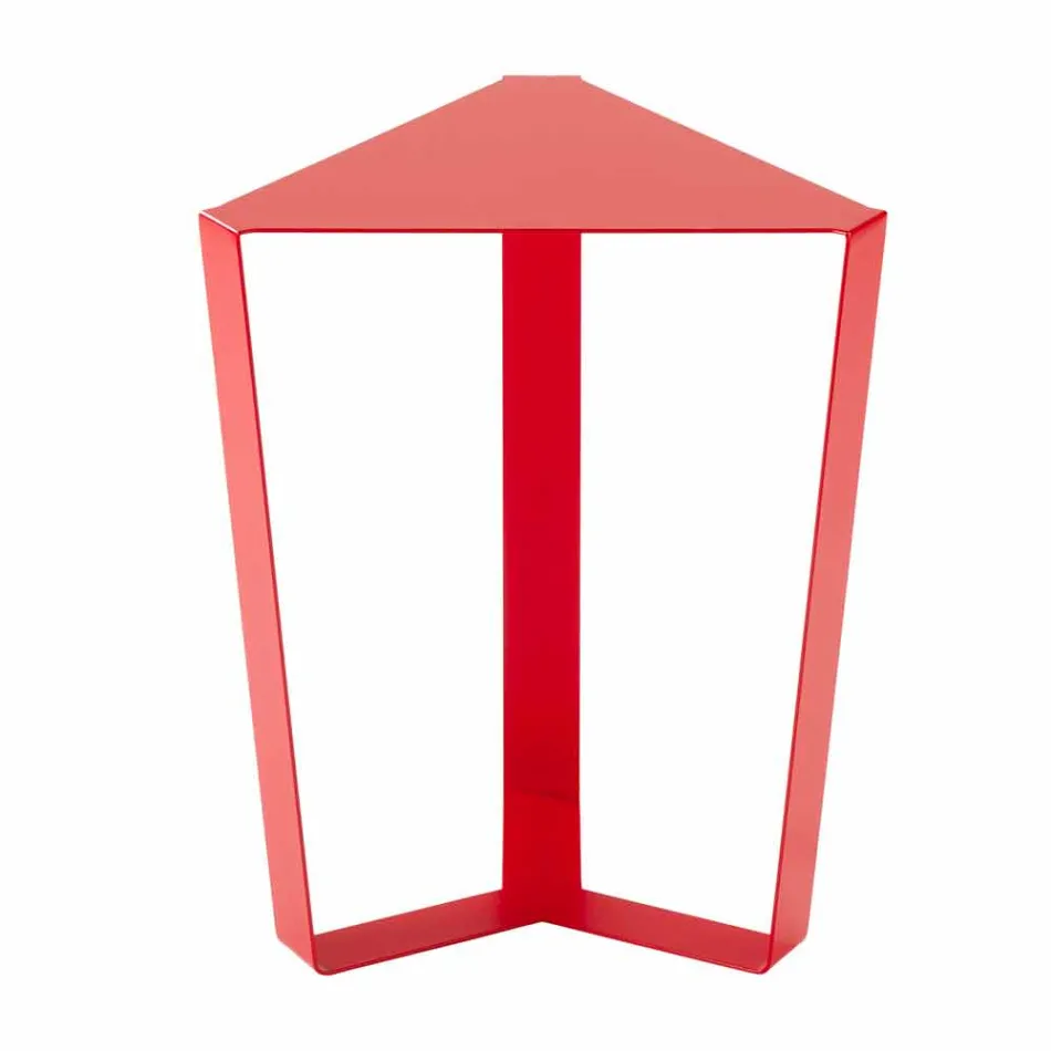 Tavolino da Caffè in Metallo Colorato di Design Moderno Italiano - Yasmine Viadurini