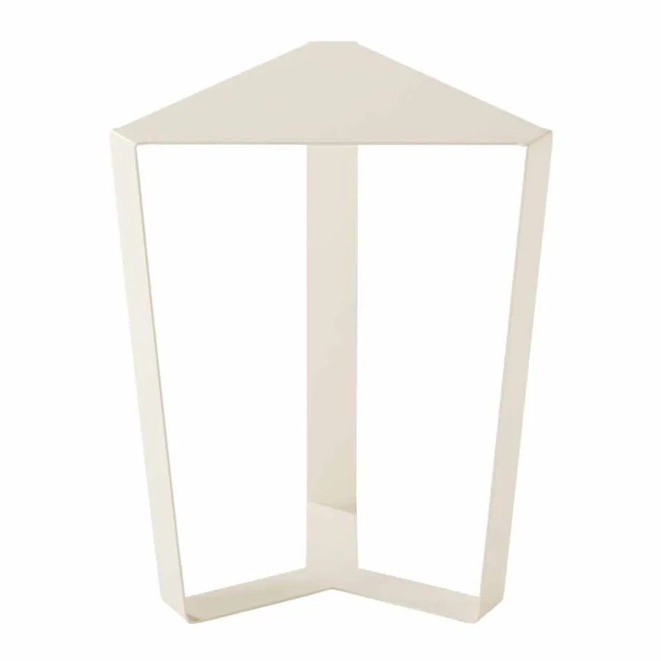 Tavolino da Caffè in Metallo Colorato di Design Moderno Italiano - Yasmine Viadurini