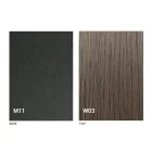 Tavolino da Caffè Moderno Trasformabile in Legno e Metallo Made in Italy - Fabio Viadurini