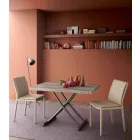 Tavolino da Caffè Trasformabile in Tavolo da Cucina Design Made in Italy - Genio Viadurini
