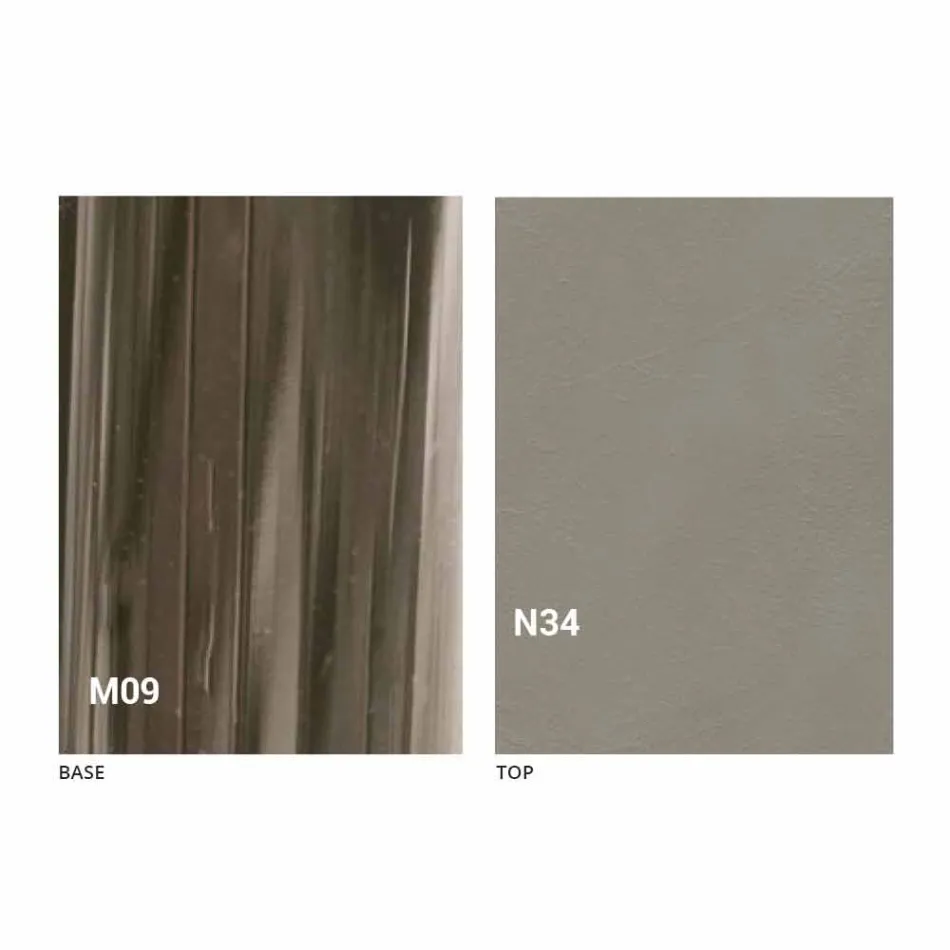 Tavolino da Caffè Trasformabile Moderno in Legno e Metallo Made in Italy - Gabri Viadurini