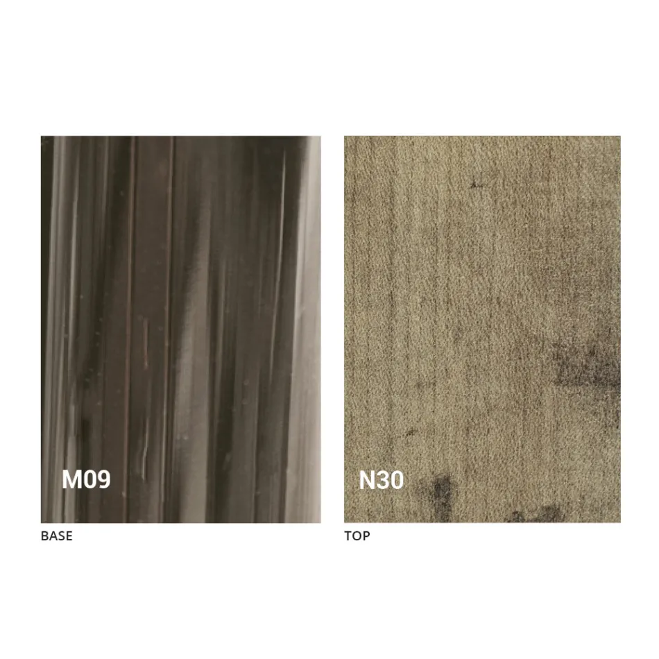 Tavolino da Caffè Trasformabile Moderno in Legno e Metallo Made in Italy - Gabri Viadurini