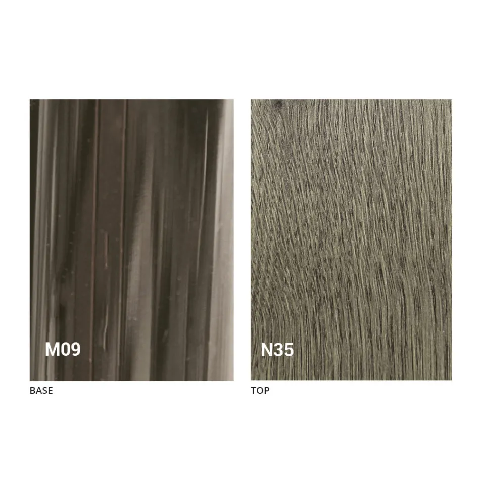 Tavolino da Caffè Trasformabile Moderno in Legno e Metallo Made in Italy - Gabri Viadurini