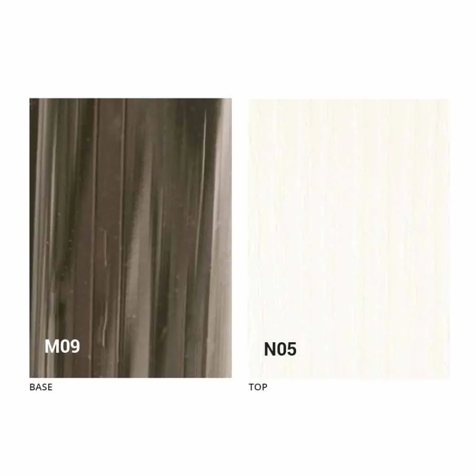 Tavolino da Caffè Trasformabile Moderno in Legno e Metallo Made in Italy - Gabri Viadurini