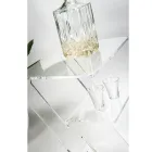 Tavolino da Divano in Plexiglass Trasparente Interni o Esterni - Platano Viadurini