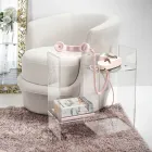 Tavolino da Divano in Plexiglass Trasparente o Fume Made in Italy -Janne Viadurini