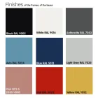 Tavolino da Esterno in Hpl e Metallo Made in Italy - Guerrino Viadurini