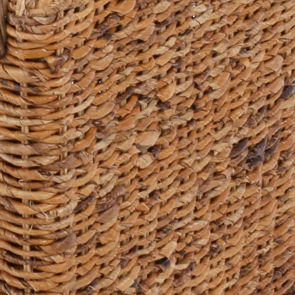 Tavolino da Esterno in Intreccio di Banano Naturale - Dish Viadurini