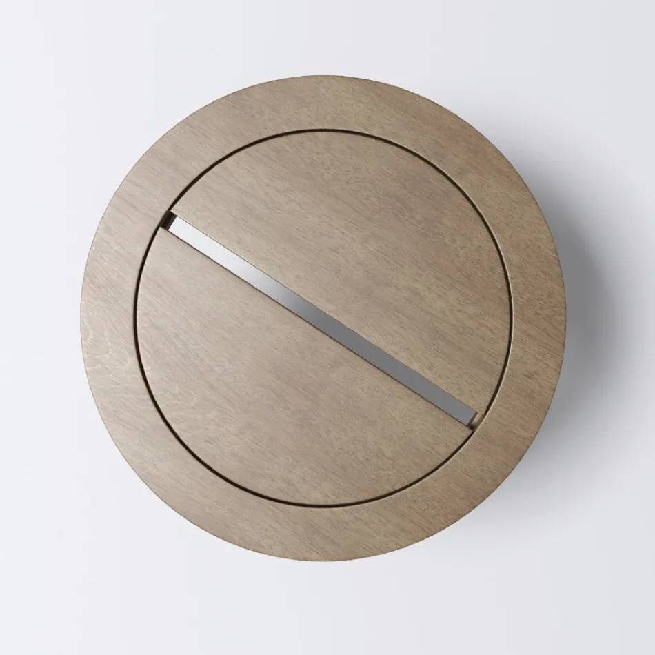 Tavolino da Esterno in Legno teak Made in Italy - Briga Viadurini