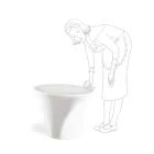 Tavolino da Esterno in Polietilene Colorato Realizzato in Italia - Igorina Viadurini