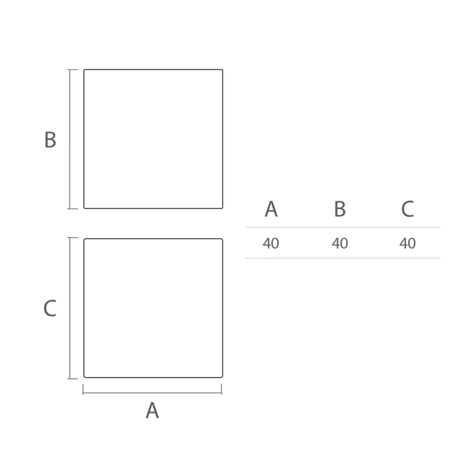 Tavolino da Esterno Luminoso in Polietilene Bianco Made in Italy - Derti Viadurini