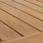 Tavolino da Esterno Moderno in Legno di Teak Homemotion - Luanaedmea Viadurini