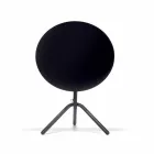 Tavolino da Esterno Rotondo in Metallo e Lamiera Made in Italy - Alberic Viadurini