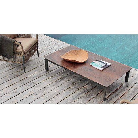 Tavolino da esterno Varaschin System di design in alluminio verniciato Viadurini