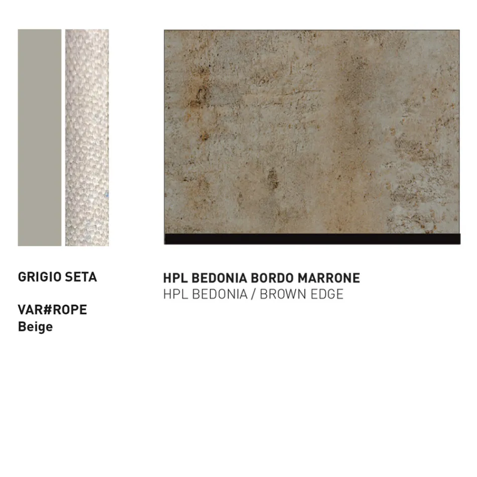 Tavolino da Giardino Base in Alluminio Made in Italy - Emma by Varaschin Viadurini