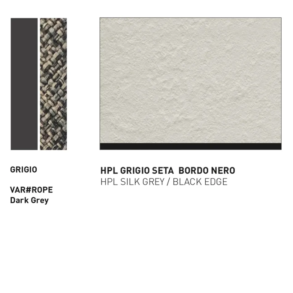 Tavolino da Giardino Base in Alluminio Made in Italy - Emma by Varaschin Viadurini