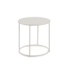 Tavolino da Giardino in Acciaio Zincato di Varie Misure Made in Italy – Brienne Viadurini