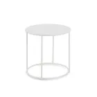 Tavolino da Giardino in Acciaio Zincato di Varie Misure Made in Italy – Brienne Viadurini