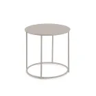 Tavolino da Giardino in Acciaio Zincato di Varie Misure Made in Italy – Brienne Viadurini