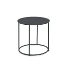 Tavolino da Giardino in Acciaio Zincato di Varie Misure Made in Italy – Brienne Viadurini