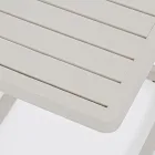 Tavolino da Giardino in Alluminio Verniciato, Homemotion, 2 Pezzi - Rodric Viadurini