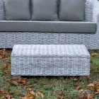 Tavolino da Giardino in Fibra Naturale di Kubù – Isildur Viadurini